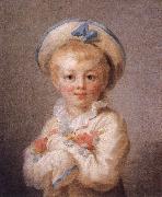Jean Honore Fragonard A Boy as Pierrot France oil painting artist